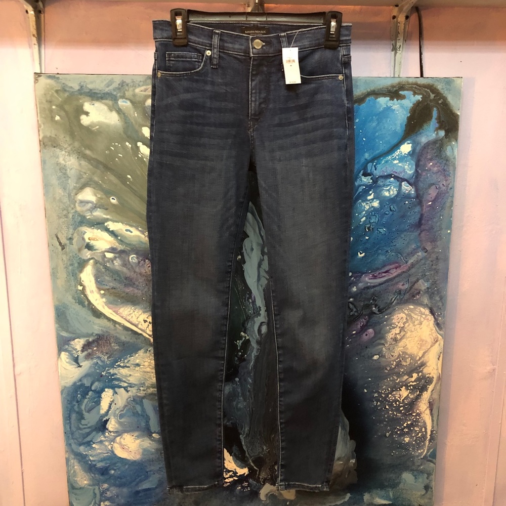NWT Banana Republic Mid-Rise Skinny Jeans, Size 26